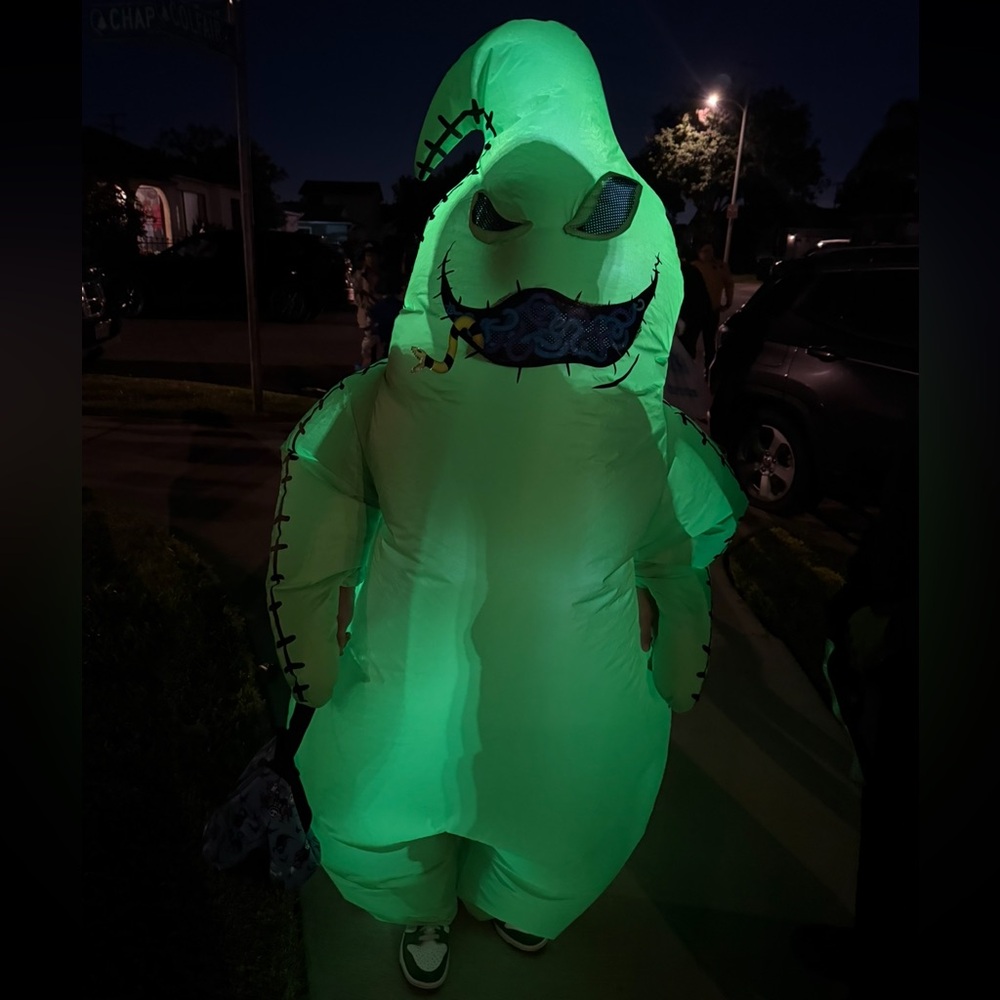 Spirit Halloween Oogie Boogie Inflatable Costume